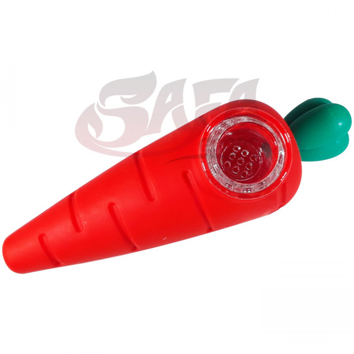 Silicone Carrot Hand Pipes